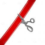 Cutting ribbon